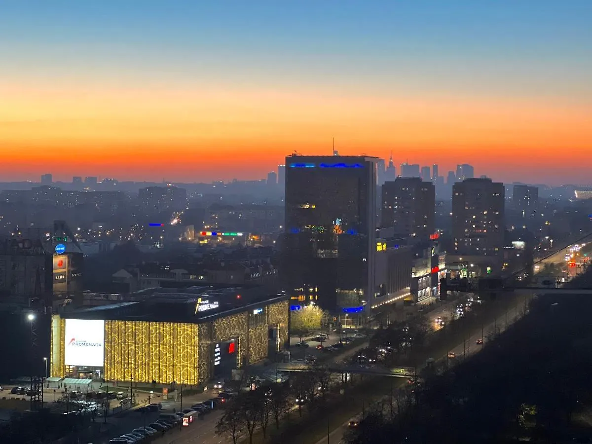 Επικοινωνία με το Apartament Skyscrapper Z Widokiem Na Panorame Warszawy